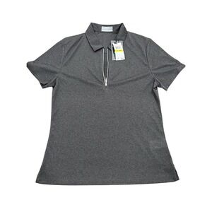 Callaway Golf Polo Quarter Zip Pullover Women's Medium NWT